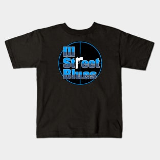 Ill Street Blues (Blue) Kids T-Shirt